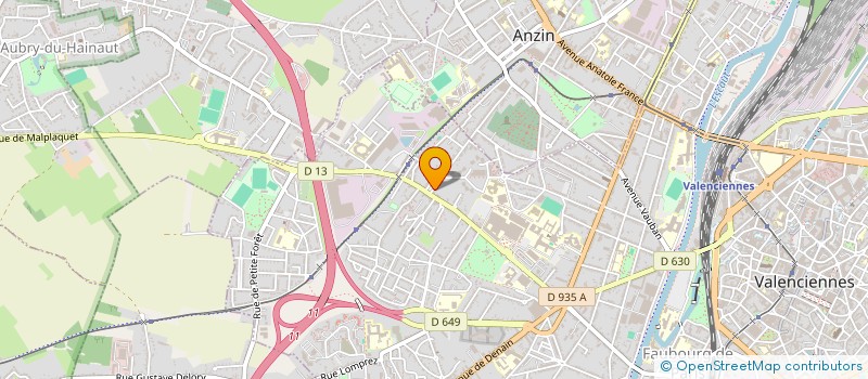localisation de l'entreprise 481 509 826 à VALENCIENNES