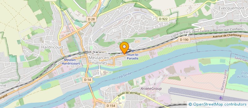 localisation de l'entreprise 481 542 983   VERNEUIL-SUR-SEINE