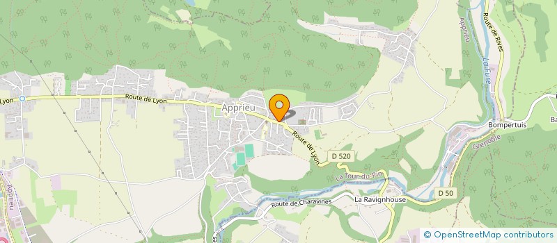 localisation de l'entreprise 481 554 582   CHARAVINES