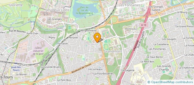 localisation de l'entreprise 481 587 921   SAINT-GEORGES-SUR-CHER