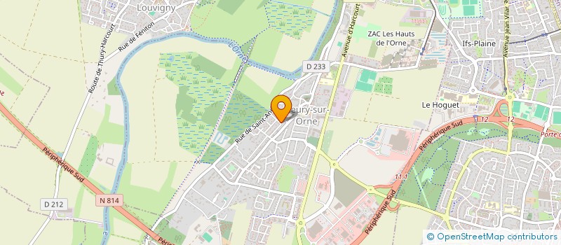 localisation de l'entreprise 481 609 147   FLEURY-SUR-ORNE