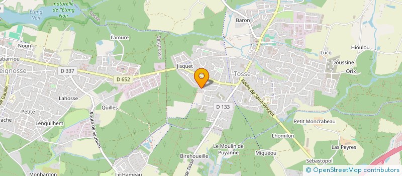 localisation de l'entreprise 481 616 506 à TOSSE