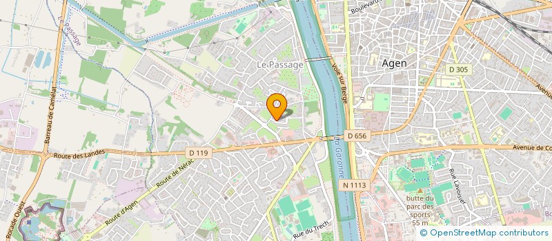 localisation de l'entreprise 481 644 201   LE PASSAGE