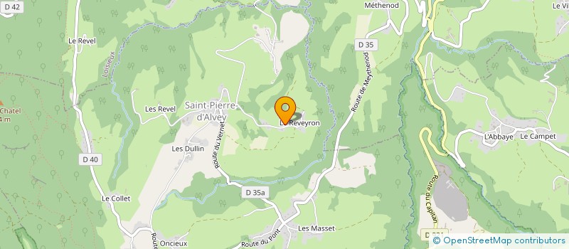 localisation de l'entreprise 481 648 400 à SAINT-PIERRE-D'ALVEY