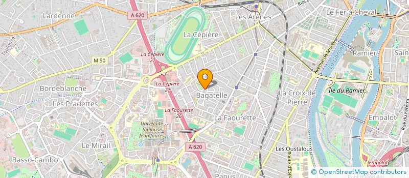 localisation de l'entreprise 481 667 624   TOULOUSE