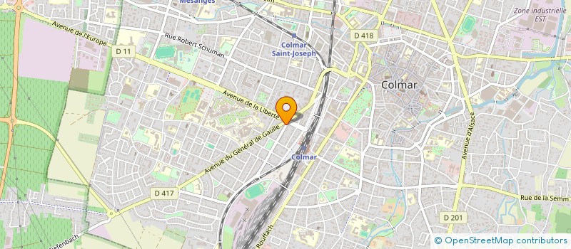 localisation de l'entreprise 481 705 929   GRUSSENHEIM