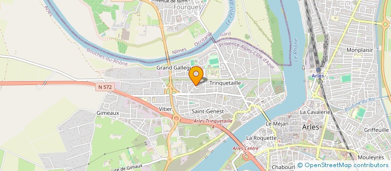 localisation de l'entreprise 481 722 445   ARLES