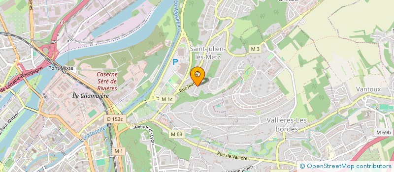 localisation de l'entreprise 481 724 482   METZ