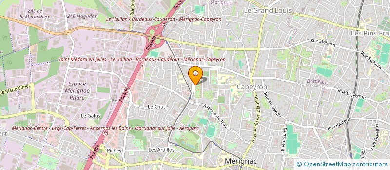 localisation de l'entreprise 481 724 789   CABANAC-ET-VILLAGRAINS