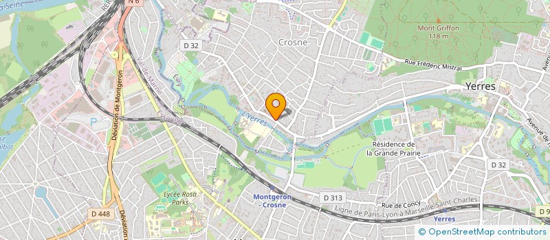 localisation de l'entreprise 481 813 996   ARES