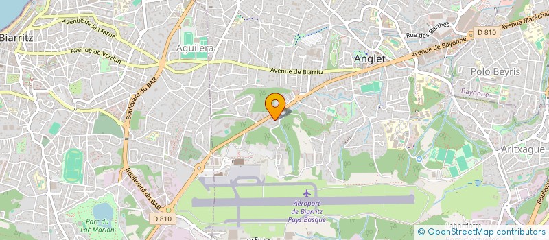 localisation de l'entreprise 481 827 285   ANGLET