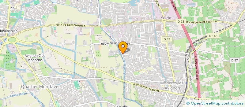 localisation de l'entreprise 481 835 650   MORIERES-LES-AVIGNON