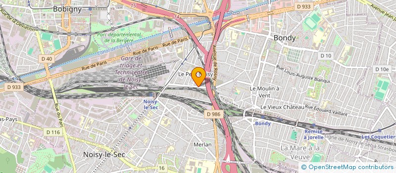 localisation de l'entreprise 481 857 415  à NOISY-LE-SEC