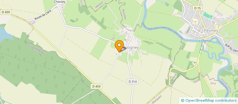 localisation de l'entreprise 481 866 218   ORGERES