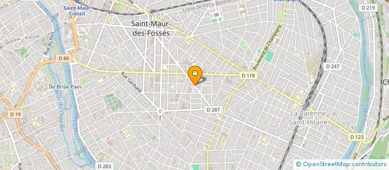 localisation de l'entreprise 481 872 208  à SAINT-MAUR-DES-FOSSES