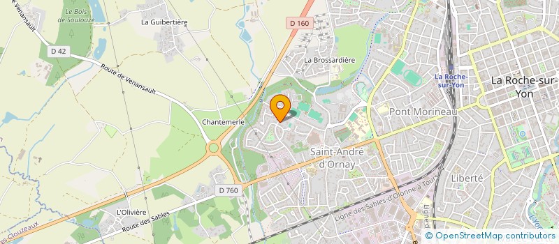 localisation de l'entreprise 481 877 876   LA ROCHE-SUR-YON