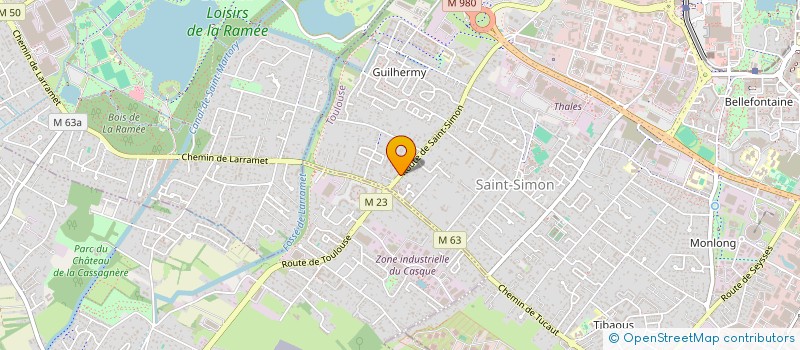 localisation de l'entreprise 481 924 744  à VILLENEUVE-TOLOSANE