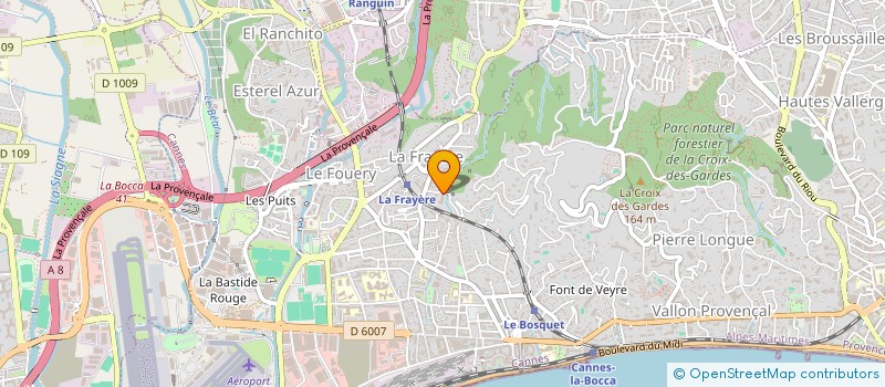 localisation de l'entreprise 481 942 514 à CANNES