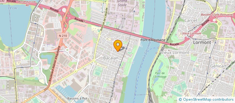 localisation de l'entreprise 481 970 408 à BORDEAUX