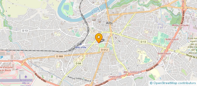 localisation de l'entreprise 481 971 448   ALBI