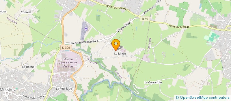 localisation de l'entreprise 4810 DEVELOPPEMENT  BRINDAS