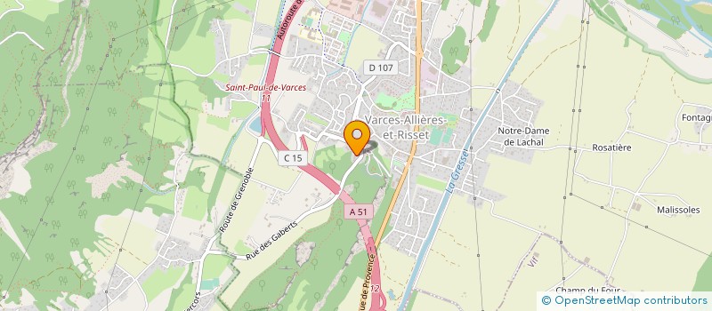 localisation de l'entreprise 482 057 072   GRENOBLE