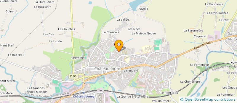 localisation de l'entreprise 482 143 369 à CHATEAUBOURG