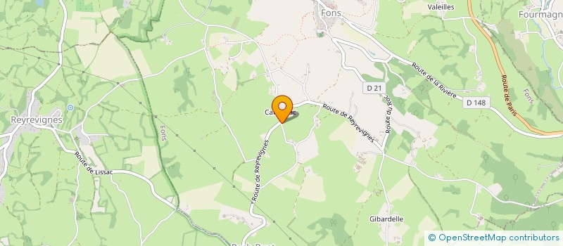 localisation de l'entreprise 482 144 748   FONS