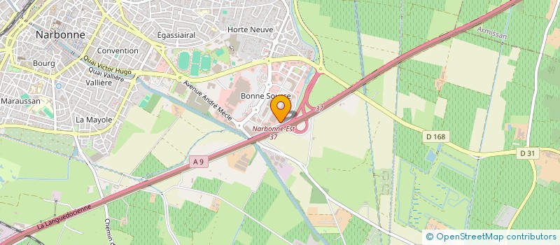 localisation de l'entreprise 482 150 836   GRUISSAN