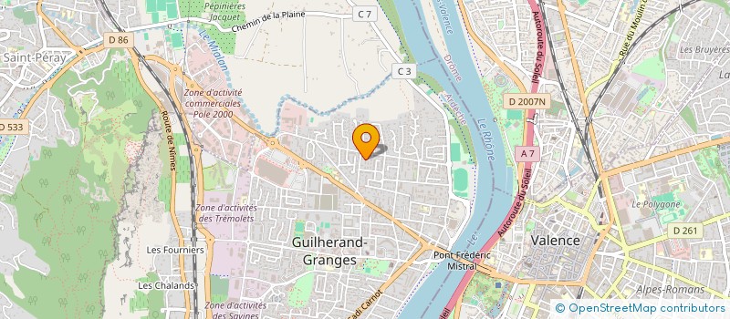 localisation de l'entreprise 482 186 392   SAINT-PAUL-TROIS-CHATEAUX