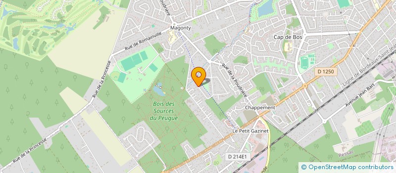 localisation de l'entreprise 482 206 604  à PESSAC