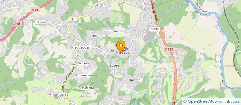 localisation de l'entreprise 482 267 895   SAINT-PEE-SUR-NIVELLE