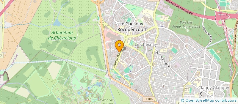 localisation de l'entreprise 482 290 483   LE CHESNAY-ROCQUENCOURT