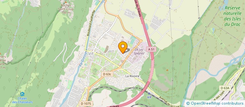 localisation de l'entreprise 482 351 467   VAULNAVEYS-LE-HAUT