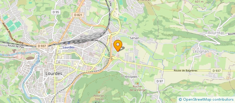 localisation de l'entreprise 482 363 702   LOURDES