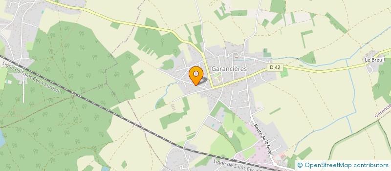 localisation de l'entreprise 482 370 004 à GARANCIERES