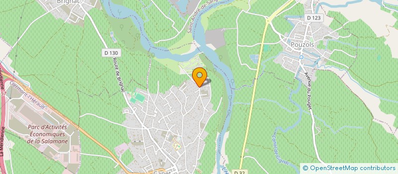 localisation de l'entreprise 482 447 851   CABRIERES