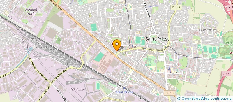 localisation de l'entreprise 482 500 949   SAINT-PRIEST