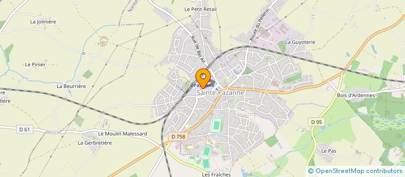 localisation de l'entreprise 482 502 028 à REZE