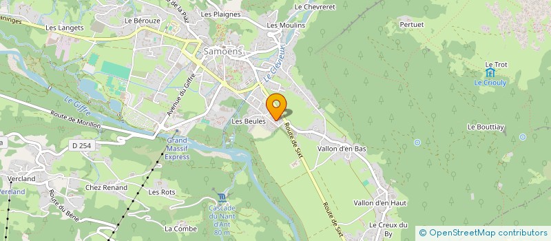 localisation de l'entreprise 482 520 137   SAMOENS