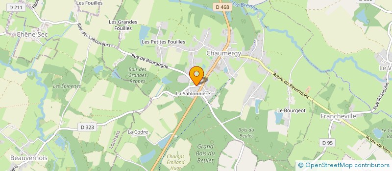 localisation de l'entreprise 482 539 467   BLETTERANS