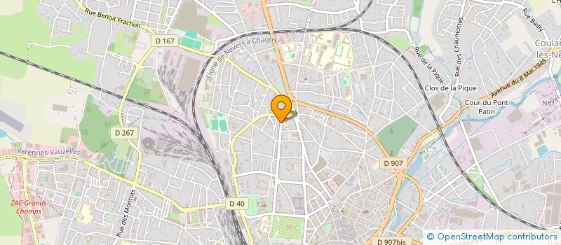 localisation de l'entreprise 482 541 257 à NEVERS