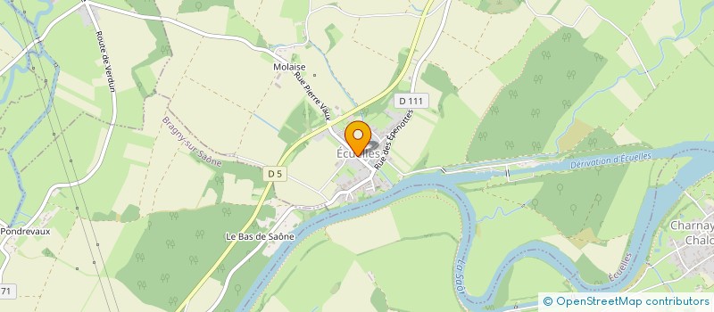 localisation de l'entreprise 482 585 379   ECUELLES