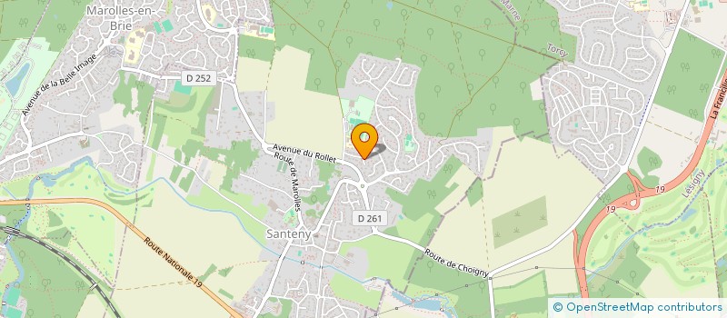 localisation de l'entreprise 482 600 103   SANTENY