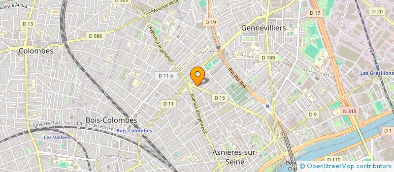 localisation de l'entreprise 482 660 677 à ASNIERES-SUR-SEINE