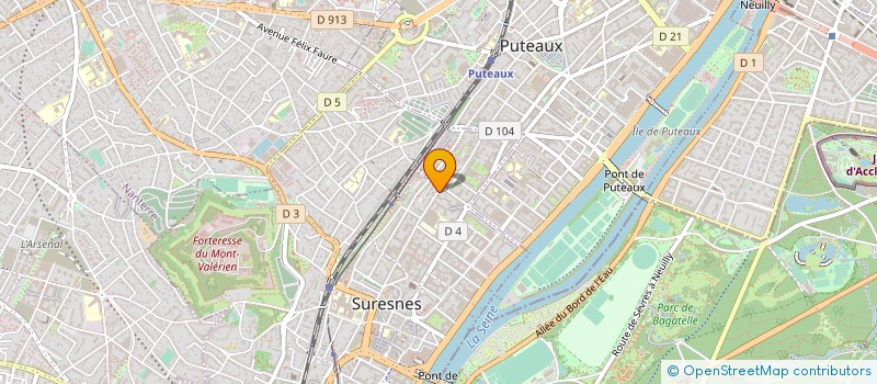 localisation de l'entreprise 482 714 789 à SURESNES