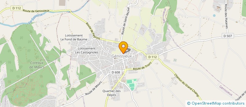 localisation de l'entreprise 482 720 240  à GENISSIEUX