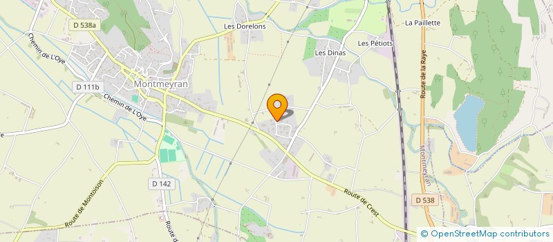 localisation de l'entreprise 482 724 499   MONTMEYRAN