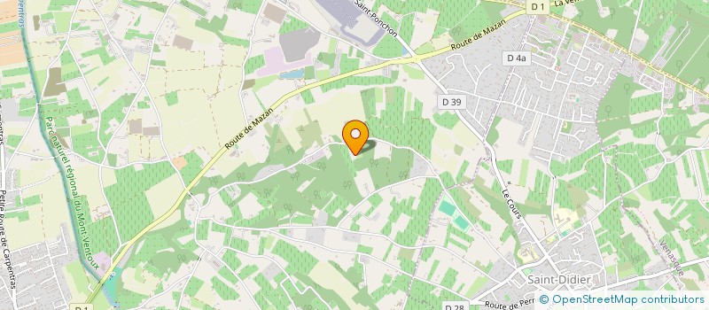 localisation de l'entreprise 482 771 649  à PERNES LES FONTAINES