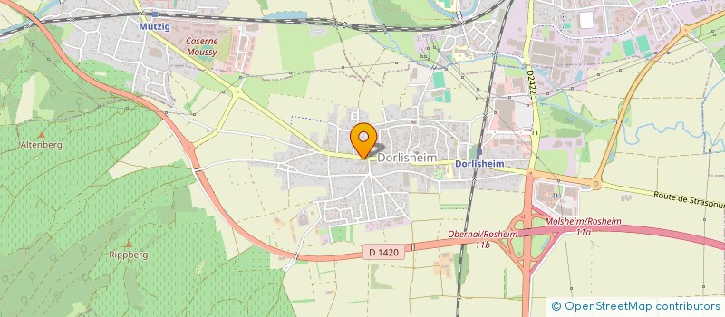 localisation de l'entreprise 482 867 017   DORLISHEIM